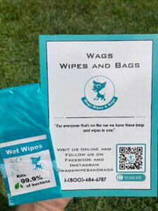 Wags Wipes & Bags Dog Waste Bag
