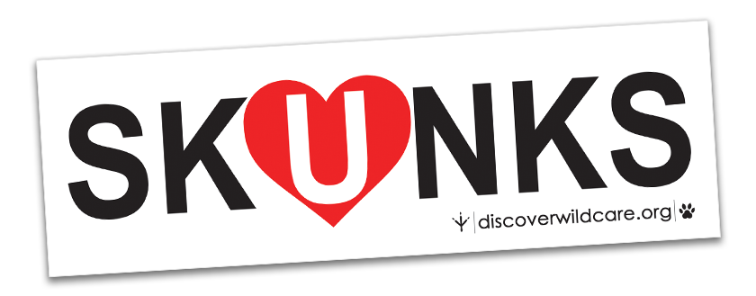 Show Your Skunk Love with a Free Sticker